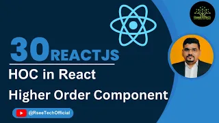 HOC Using Functional Component| Higher Order Components in React #react #reactjs #reacttutorial#học