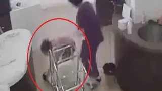 Enfermeira deixa bebê cair de carrinho em hospital; Vídeo