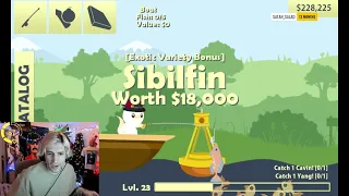 xQc plays Cat Goes Fishing 1/8/2023