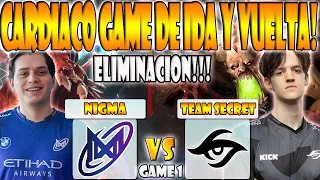 NIGMA VS TEAM SECRET BO3[GAME 1]ELIMINACION-MATTHEW, MIRACLE, SUMAIL VS CRYSTALLIS-ELITE LEAGUE-DOTA