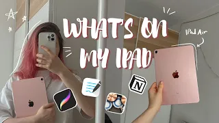 Что на моем айпаде? 👩🏼‍💻  / Айпад для учебы / впечатления спустя год / IPad Air 2020 / приложения