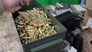 ASMR 9mm ammo unboxing