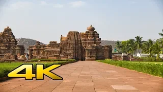 Temples in Pattadakal and Aihole ,karnataka ,india in 4k ultrahd 2019