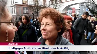 ideaHeute vom 21 01 2021 - Urteil gegen Ärztin Kristina Hänel - Gefängniskaplan fechtet Urteil an