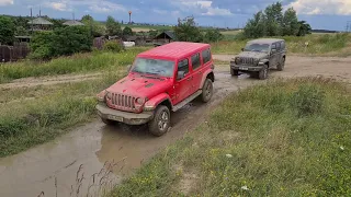 2020 Jeep Wrangler Rubicon & Sahara: off-road (+ POV)