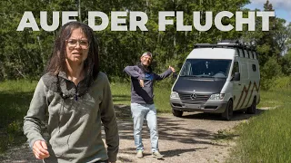 (UN)WANTED ENCOUNTERS | We must flee | Van Life Canada | #53