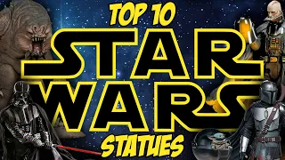 Top 10 STAR WARS Statues 💎The Mandalorian | The Clone Wars | The Star Wars Saga