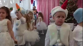 24.12.2019- Новогодний утренник в детском садике г. Макеевки 2019/ 2020