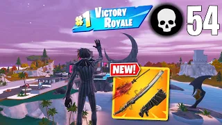 54 Elimination Solo vs Squads Wins Full Gameplay (Fortnite Chapter 4 Season 4)