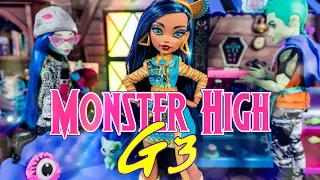 Let’s Take a Look At Monster High G3 Dolls and The Coffin Bean Play set