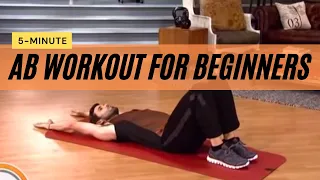 5-Minute Ab Workout For Beginners