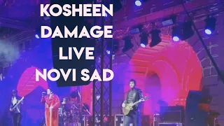 KOSHEEN - DAMAGE | Live Novi Sad - Serbia 31.12.2022 #novisad #serbia #2023