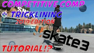 How To Do Competitive/Trickling In Skate 3 2019 Edition (Tutorial) Step By Step easy to learn!