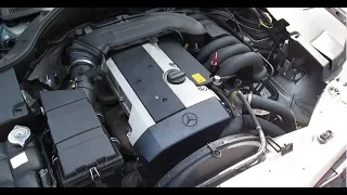 Кабанчик приболел( Плавают обороты Mercedes W140 M104