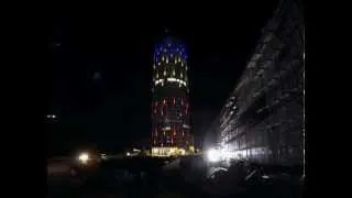 Time Lapse Sky Tower Bucharest from Strabag container 2013 06 04