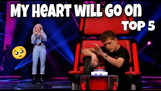 BEST 'My Heart Will Go On' covers in The Voice (Celine Dion)