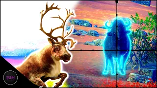 Monster Diamond Caribou With The Recurve And Gold Melanistic Bison!!! | theHunter: Call of the Wild