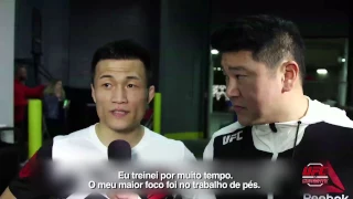 Zumbi Coreano: "Estava planejando vencer em cinco rounds"