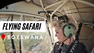 I flew over the Okavango Delta in Botswana. Experience of the lifetime! - EP. 138