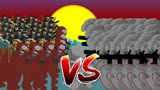 Kai Rider Army Vs Stone Giant Army ⚔️ | Stick War Legacy