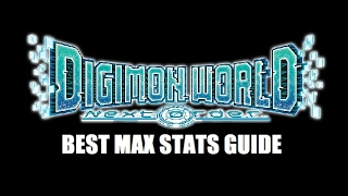 Digimon World Next Order - Max Stats Tutorial Guide - How To Get Max Stats In Rookie Form!