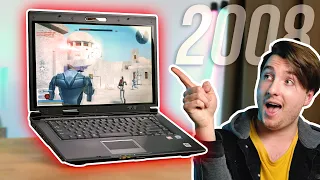 Using A Gaming Laptop From 2008!