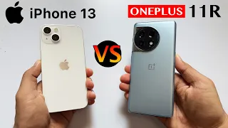 iPhone 13 vs OnePlus 11R Speed Test 🔥| Shocking Results! A15 Bionic vs Snapdragon 8+ Gen 1 (HINDI)
