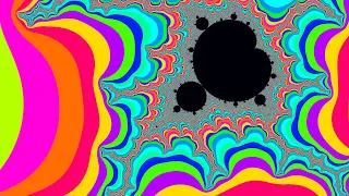 RAINBOW COLORS 3 - Mandelbrot Set Zoom