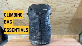 Inside pros bag - Gear I never climb without