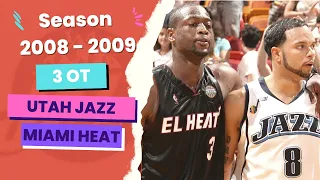 Utah Jazz vs. Miami Heat, NBA Full Game, March 14, 2009, Regular season