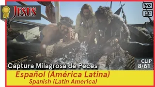 Captura Milagrosa de Peces►Español (es-419)►JESÚS 8/61 Spanish (Latin America)