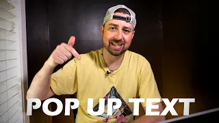 How To Create an EASY Pop Up Text Animation | Premiere Pro Tutorial