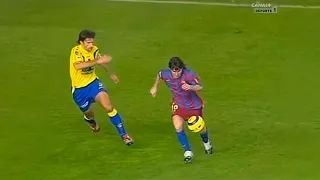 Messi Receives Standing Ovation vs Cadiz (Away) 2005-06 - Masterclass