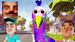 Hello Neighbor - My New Neighbor Garten of Banban Big Opila Bird Act 3 Gameplay Walkthrough