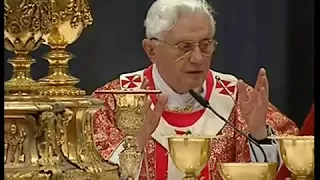 Pater Noster cantato da Benedetto XVI