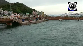 Clear water of Ganga river in Haridwar | Har Ki Pauri Ghat is shut | industries are closed | Corona