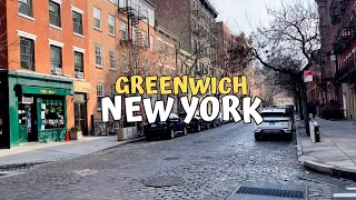New York City Walking Tour 4k | Greenwich Village New York