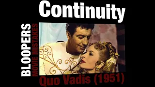 Movie mistakes: Quo Vadis (1951)