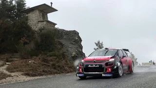Rallye Monte Carlo 2019 - Tests Sébastien Ogier/Julien Ingrassia (Citroen C3 WRC)
