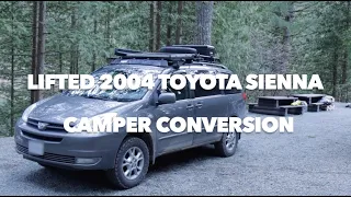 Lifted 2004 Toyota Sienna Camper Conversion