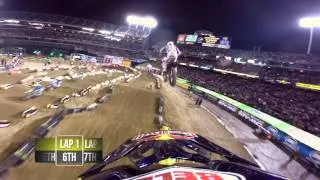 GoPro HD: James Stewart Main Event 2014 Monster Energy Supercross from Oakland