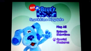 BLUE'S ROOM- Snacktime Playdate Menu Walkthrough