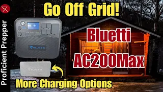 Going Off-Grid with the BLUETTI AC200MAX Power Station + DC Charge Enhancer