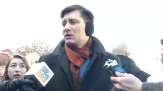 Дмитрий Гудков на Марше памяти Немцова