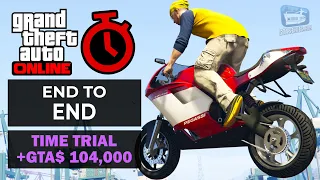 GTA Online Time Trial - End to End (Under Par Time)