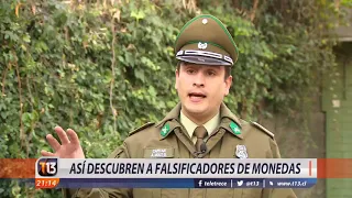 Así descubren a falsificadores de monedas