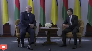 Встреча Зеленского и Лукашенко в Житомире.  04.10.2019