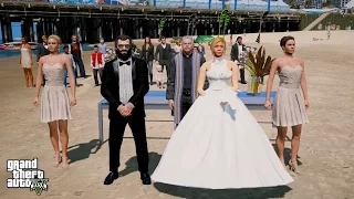 GTA 5 TRACY MARRIES TREVOR (GTA 5 SPECIAL WEDDING)