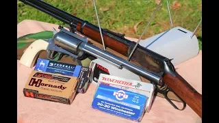 .30-30 Revolver VS Rifle on the Chronograph