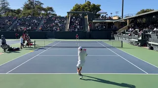 Arthur Fery (Stanford) vs. Yuta Kikuchi (Cal) 2023/4/15